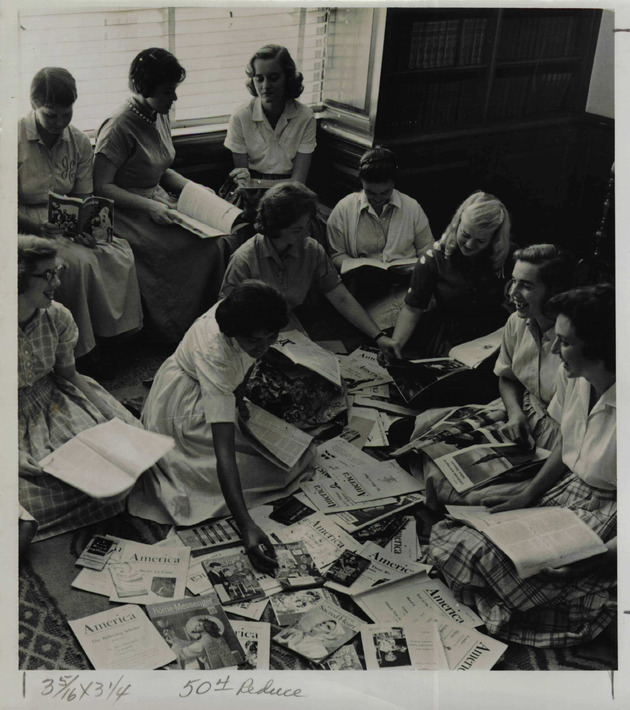 Barry College students, 1959